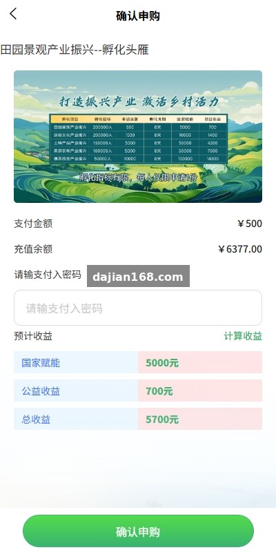 排行榜与收益展示