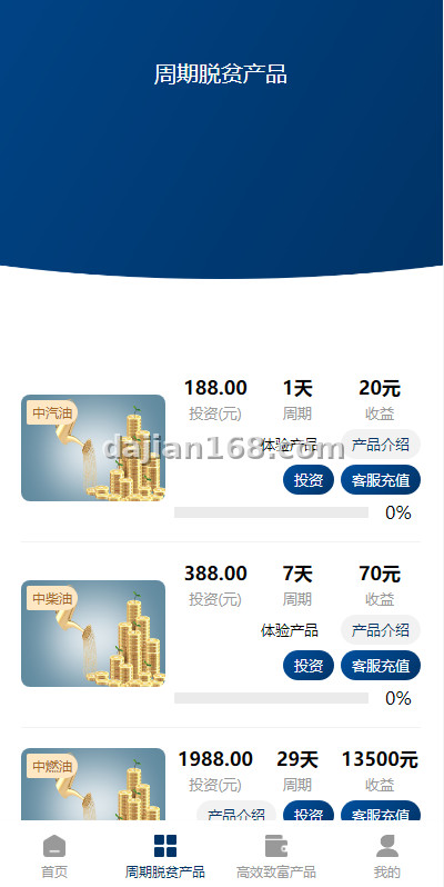 前端uinapp/联合石化投资理财系统/投资认购 - 截图3