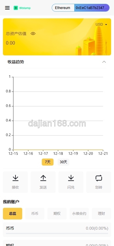 交易所交易界面