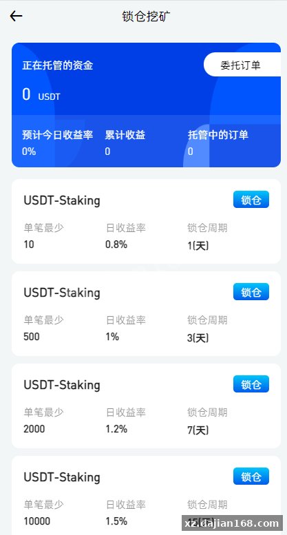 全新区块链交易所系统/币币期权交易/IEO/锁仓理财-系统演示站